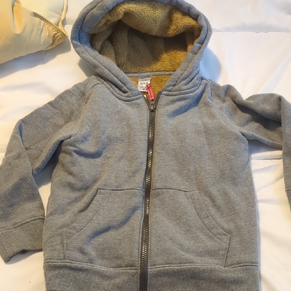 Carter's Gray Zip-Up Hoodie for Kids